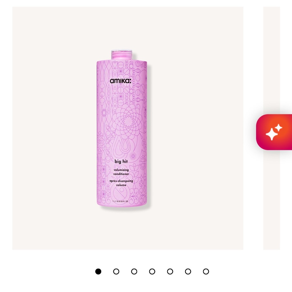 amika Big Hit Volumizing Conditioner — Pink